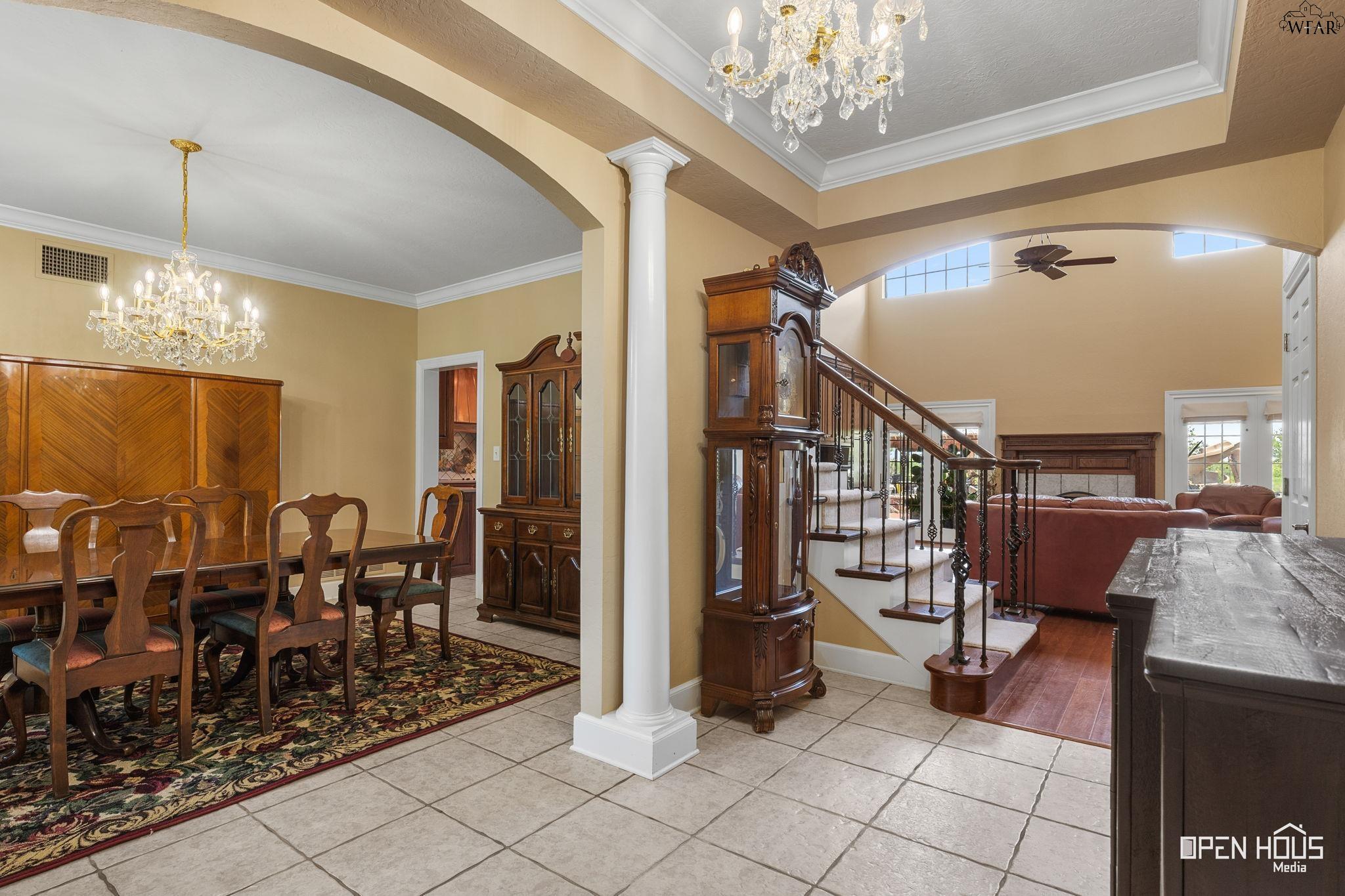Formal dining room
